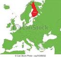 フィンランド地図